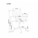 Кресло компьютерное SIGNAL Q-886 Velvet Bluvel 52 античный розовый